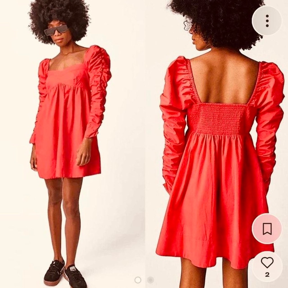 NWOT $155 Free People Lindsay Rose Babydoll Dress